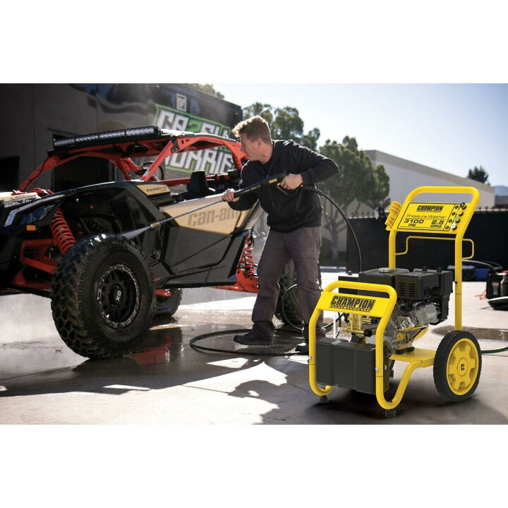 楽天市場】チャンピオン エンジン式 高圧洗浄機 3100 PSI ct223574 