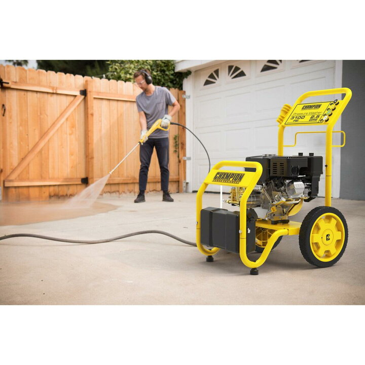 楽天市場】チャンピオン エンジン式 高圧洗浄機 3100 PSI ct223574 
