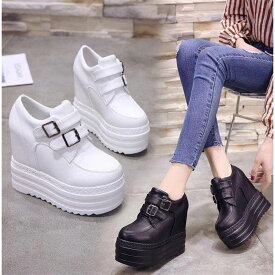 楽天市場 厚底スニーカー マジックテープ 靴 の通販