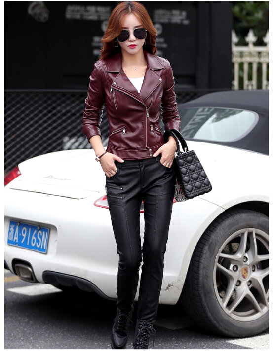 楽天市場】ライダースジャケット レザーパンツ セットアップ アウター  