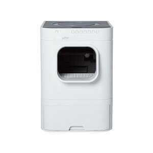 【スーパーセール限定!ポイント5倍!期間限定!】LavvieBot S 自動掃除と自動砂補充のネコ用トイレ ct54907