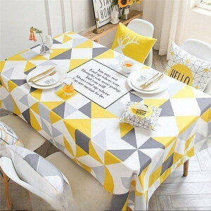 【5と0のつく日限定!1着半額!まとめ買い2枚購入割引クーポン利用で! 】テーブルクロス クロス テーブルカバー 食卓 カバー シンプル 北欧風 家感じ 机カバー 茶卓カバークロス 撥水