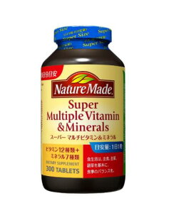 yԌI|Cg5{IzlC`[Ch X[p[}`r^~~l 300@Nature Made Super Multi Vitamin & Mineral 300 CT ct569929