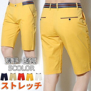 【5と0のつく日限定!1着半額!まとめ買い2枚購入割引クーポン利用で! 】一部!ゴルフパンツ メンズ ゴルフウェア チノパン メンズ 半ズボン 綿製 ハーフパンツ ストライプ 縞柄 ビジネス