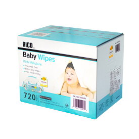 RICO 赤ちゃん用 おしりふき 720枚　RICO BABY WIPES 720CT