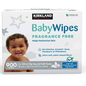 y}\I|Cg5{IԌIzxr[CvX 100X9 900 KIRKLAND J[Nh BABY WIPES  RXgRi