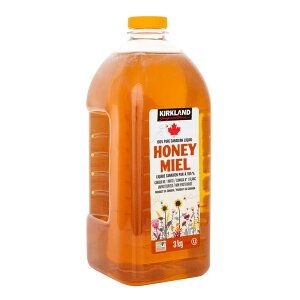 【お買い物マラソン限定!ポイント5倍!期間限定!】カークランドシグネチャー はちみつ 3kg Kirkland Signature Honey 3kg