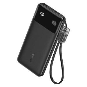 y50̂I|Cg5{IԌIzAnker Power Bank 2pbN 10000mAh ő22.5Wo oCobe[ B1388 ct65245