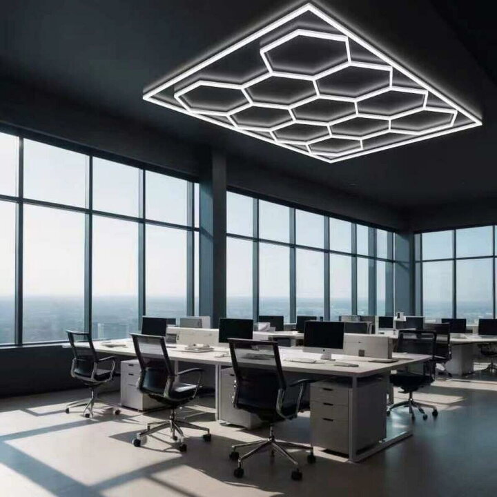 楽天市場】【ポイント最大9倍!】NEWGALE LED ハニカムライト・ガレージ 