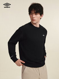 【並行輸入品】【ポイント最大12倍!お買い物マラソン！】umbro メンズ シンプル ロゴ 長袖Tシャツ パーカー