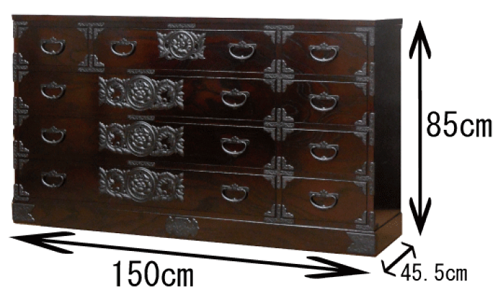 岩谷堂箪笥 五尺整理箪笥