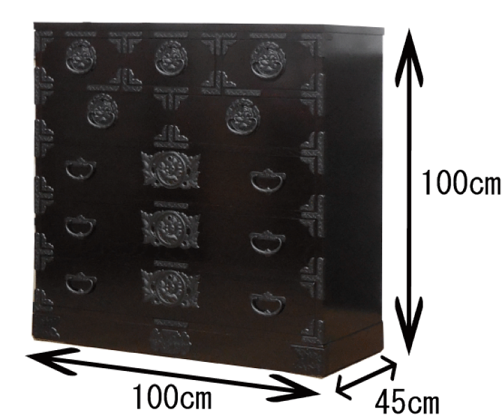 楽天市場】岩谷堂箪笥 日高100整理 在庫品【送料無料】【開梱設置