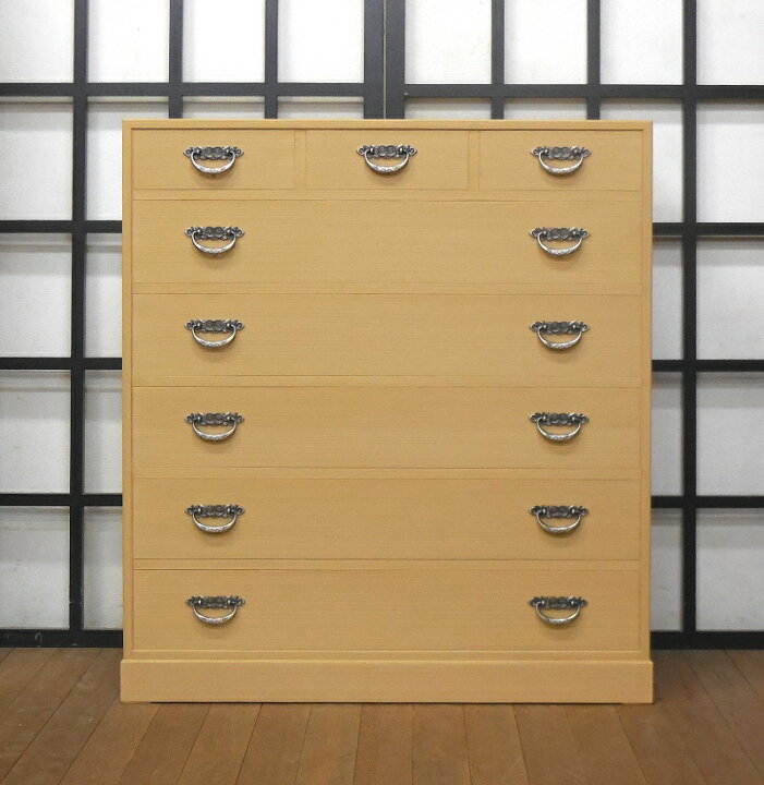 楽天市場】加茂総桐箪笥 総桐小袖五ノ三【送料無料】【開梱設置  