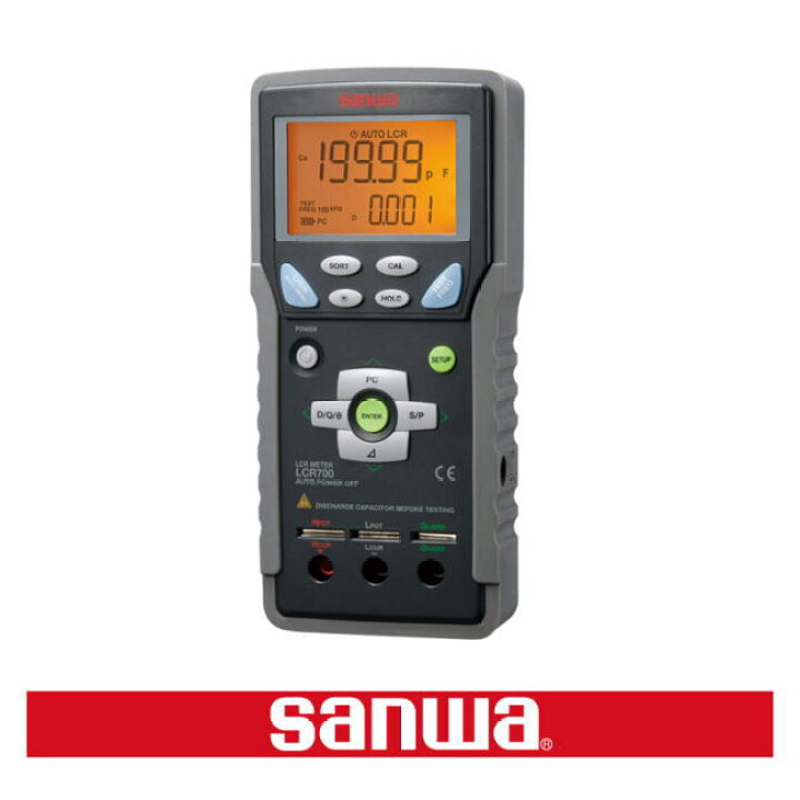 楽天市場】ハンディLCRメータ LCR700 三和電気計器 SANWA : 創工館 