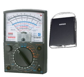 アナログマルチメータ　YX361TR/CYS　ケース付　三和電気計器　SANWA