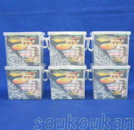 在庫品 宅配便発送のみ 送料無料 カベロックDX徳用箱x6箱 LDX00PB (亜鉛ダイキャスト製)