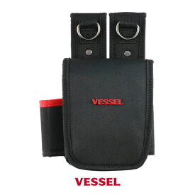 ドライバーポーチ(ドライバー1本・ペン差し・ライセンスカード入れ付き) TPB-10 VESSEL ベッセル 腰袋