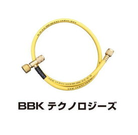 R32・R410A EV-HY-L ECOバルブチャージングホース(黄) 150cm BBK 文化貿易
