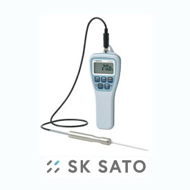 防水型デジタル温度計 SK-270WP 8078-00 SATO 佐藤計量器