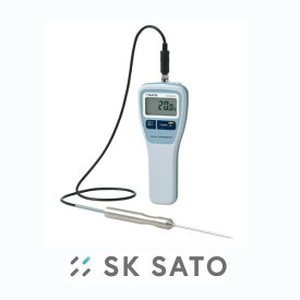 防水型デジタル温度計 SK-270WP-K 8078-40 SATO 佐藤計量器