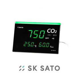 快適ナビ CO2モニター SK-50CTH No.1737-00 佐藤計量器 SATO