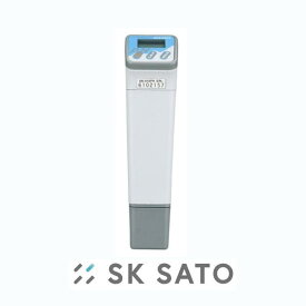 ポケットタイプpH計(0.00〜14.00pH・0.0〜50.0℃)SK-610PH-II No.6410-00 SATO・佐藤計量器