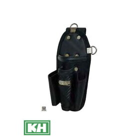 KH ギャザーフランケン 工具ホルダー 4P 黒 FKTH0204K 基陽 腰袋