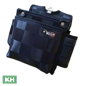 基陽 龍牙ウエストバッグ 小 ブラック RY140 KH 腰袋