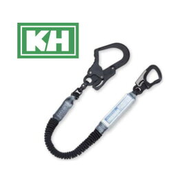 KH シングルじゃばら駕王ランヤード S1T6GK-17 基陽 ブラック 小フック