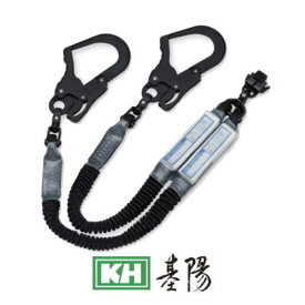 KH ダブルじゃばら駕王ランヤード W1TPGK-17 基陽 ブラック ペダルフック