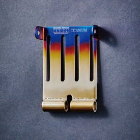 在庫有 ニックス TIT-25LY アタッチメント付連結チタニウム ベルトループ(焼付タイプ) TIT25LY KNICKS