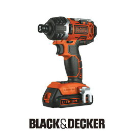 EXI18 コードレスインパクトドライバー ブラック&デッカー BLACK＆DECKER