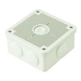 露出用四角ボックス(取付自在蓋) ミルキーホワイト PV4B-ANFM 1ヶ 未来工業 MIRAI