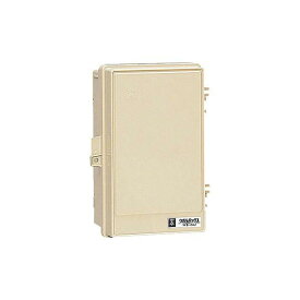 未来工業 ウオルボックス(プラスチック製防雨ボックス) ベージュ 1個 WB-2AOJ MIRAI