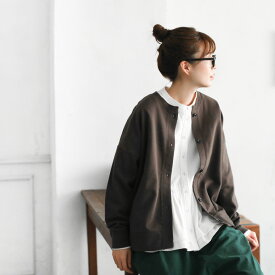 every dayな、カーディガン M/L/LL/3L/4Lサイズ レディース/羽織り/ライトアウター/長袖/クルーネック/スウェット/スエット/裏毛/トップス