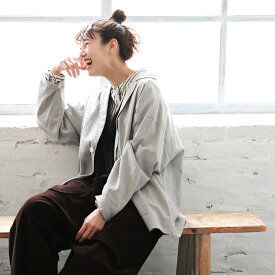 僕と私の、さらっと羽織りたいジャケット 2/3/4/5/6サイズ レディース/羽織り/テーラードジャケット/長袖/ショート丈/ミドル丈/リネン混/麻混/トップス