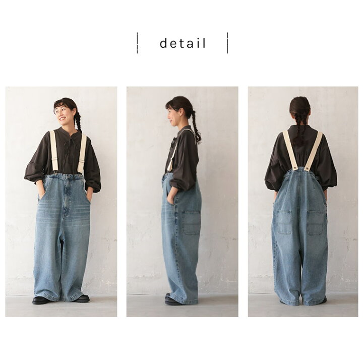 楽天市場】サスペンダーなデニムのサロペット S/M/L/LL/3L/4L/5Lサイズ 