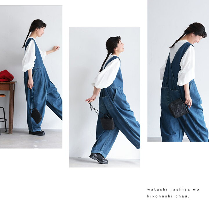 楽天市場】［me］ 私のデニムサロペット M/L/LL/3L/4L/5Lサイズ 