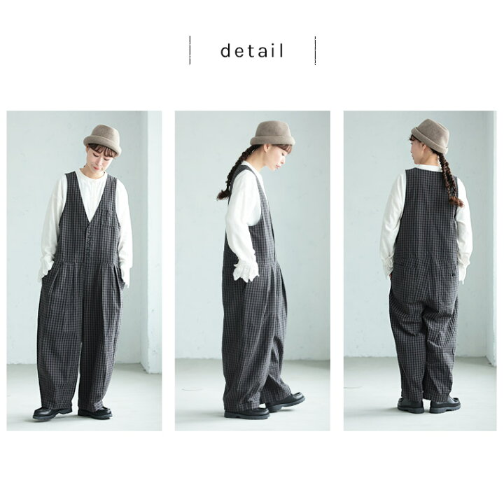 楽天市場】O.W.N ギンガムチェックのサロペット M/L/LL/3L/4L/5Lサイズ 