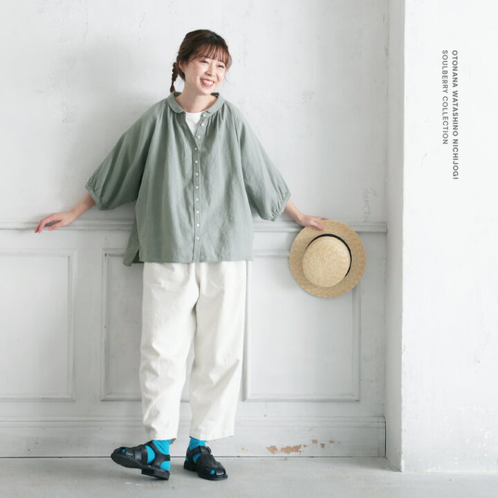 楽天市場】O.W.N 夏日和のシャツ M/L/LL/3L/4Lサイズ レディース 