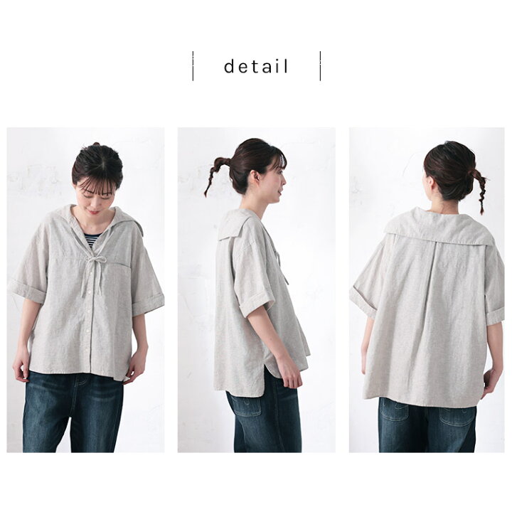 楽天市場】セーラー襟のブラウス musubi M/L/LL/3L/4L/5Lサイズ 