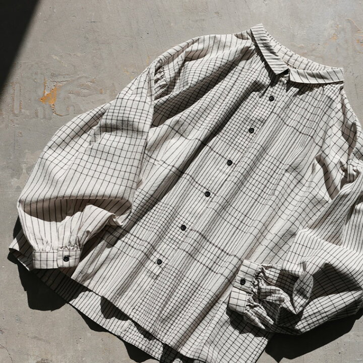 楽天市場】ブリードの森 ポルカチェックのブラウス M/L/LL/3L/4L/5L