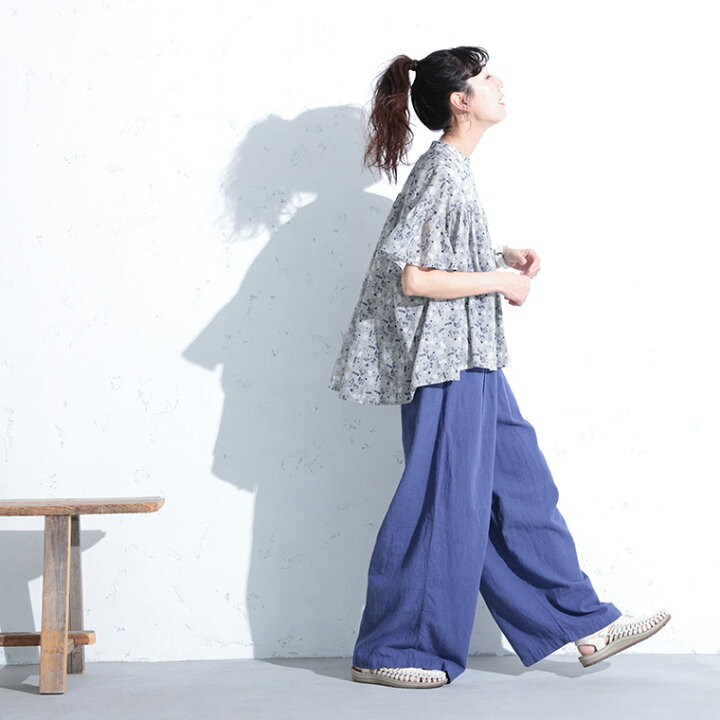 楽天市場】RaKMACKA(レックマッカ) 北欧のハーブ摘みブラウス M/L/LL 