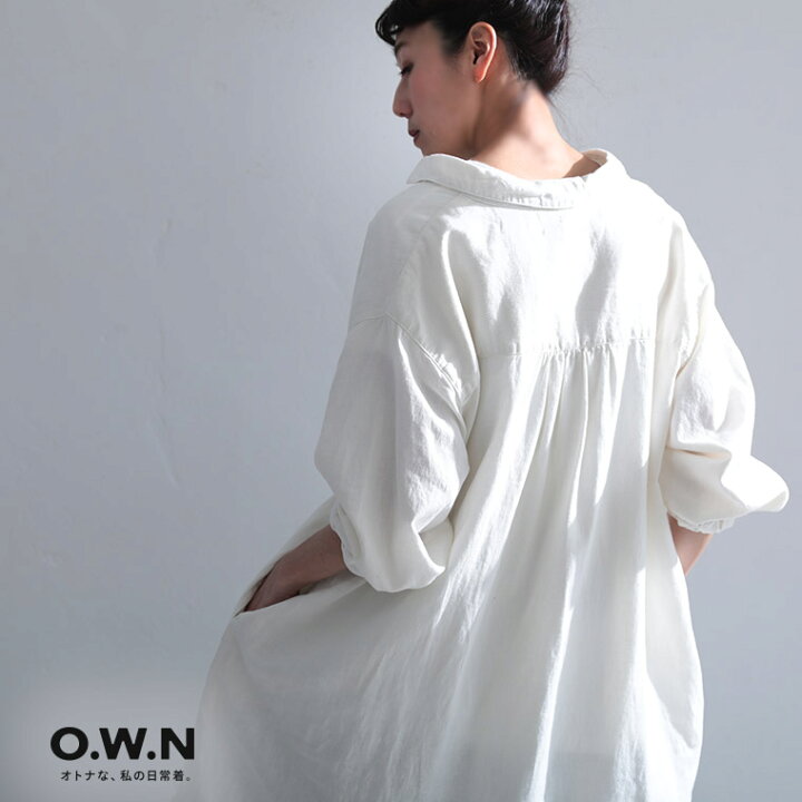 楽天市場】O.W.N フロントプリーツチュニック M/L/LL/3L/4Lサイズ 