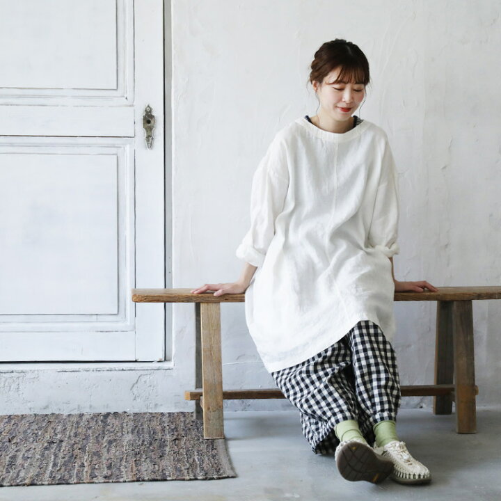 楽天市場】リネン記念日な、麻100%ワンピース M/L/LL/3L/4Lサイズ  