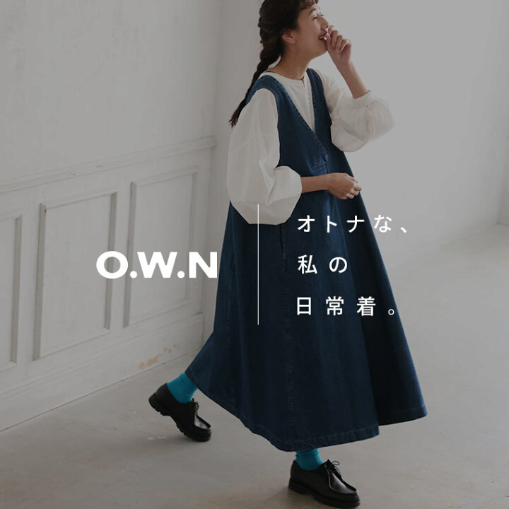 楽天市場】O.W.N フレンドリーなデニムワンピ M/L/LL/3L/4L/5Lサイズ 