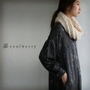 ◆◆SALE !!◆◆セール品のためお客様都合での返品・交換不可ワンピース M/L/LL/3Lサイズ 冬の花たちを集めて、しっとり大人のフェミニンに。裏起毛ニッ...