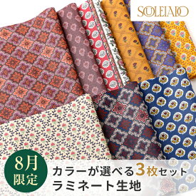 SOULEIADO ソレイアード ラミネート 生地 カットクロスセット 1000円ポッキリ 送料無料 8月セレクト ハギレ はぎれ 手作り 手芸 ソーイング レトロ カットクロス フランス 手作り ソーイング ハンドメイド パッチワーク生地 北欧 シーチング テーブルクロス ラミネート生地
