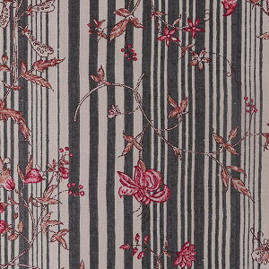 SOULEIADO ソレイアード 生地 ヴィンテージフィール生地 アエリエンヌ×ロビン チャコールグレー 手作り 手芸 ソーイング ハンドメイド ホビー プロヴァンス 南仏 南フランス テキスタイルブラ