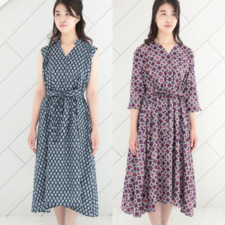 楽天市場 Souleiado ソレイアード シンプルレシピ Aラインワンピース Souleiado ソレイアード公式直営店